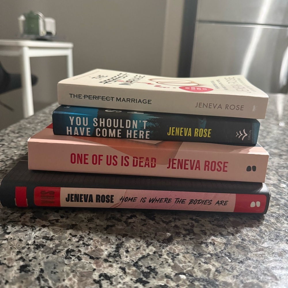 Jeneva Rose Paperback Novel Books